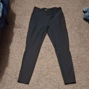 Black High Rise Leggings